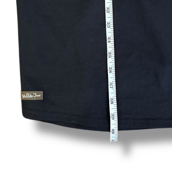 Matilda Jane Dress Women's Size Medium 25619D Little Black Dress 3/4 Sleeves - Picture 6 of 6